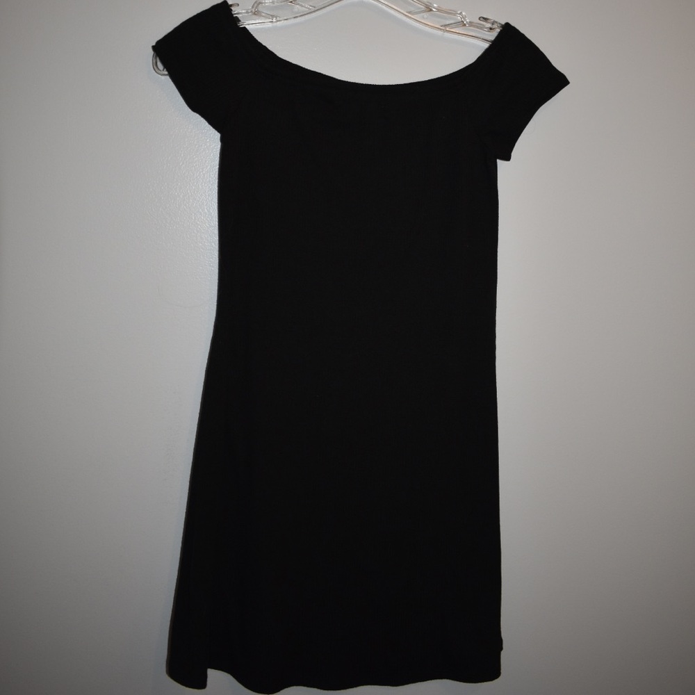 Off the shoulder mini dress